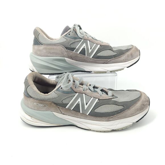 New Balance 990v6 Shoes Mens Size 11 D Gray Castlerock Made in USA Running - Picture 1 of 10